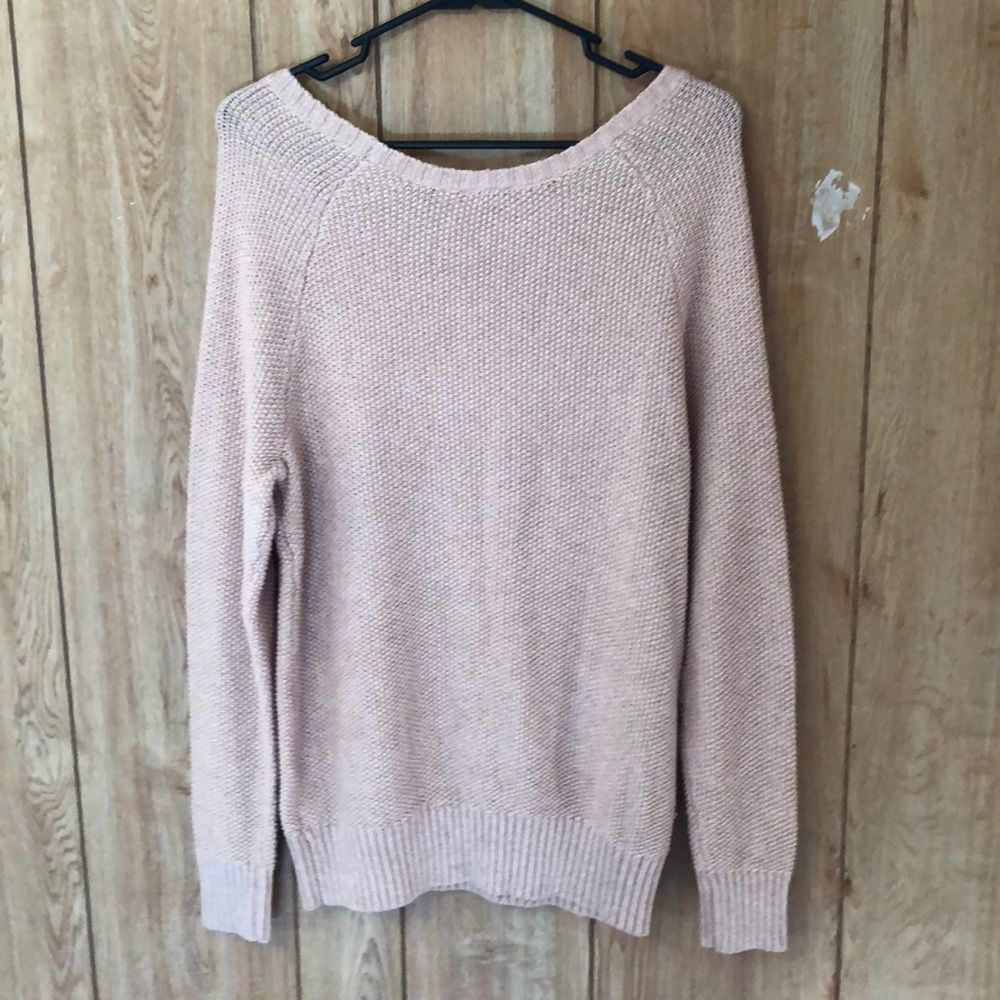 Torrid Blush Pink Knit Love Sweater 1 1X - Picture 9 of 14